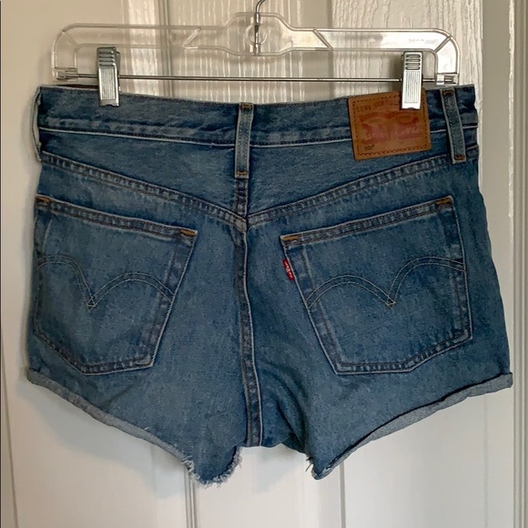 Levi’s cut off shorts. Urban Outfitters Urban Renewal. Button fly. Size 28. - Picture 2 of 2
